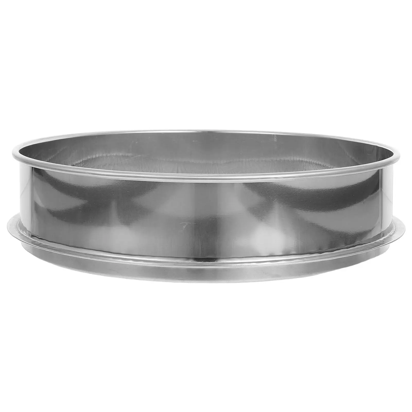 Stainless Steel Soil Sifter 6Mm Mesh Screen for Gardening Compost Sand Rocks Outdoor Soil Screening and Particle Separation Tool