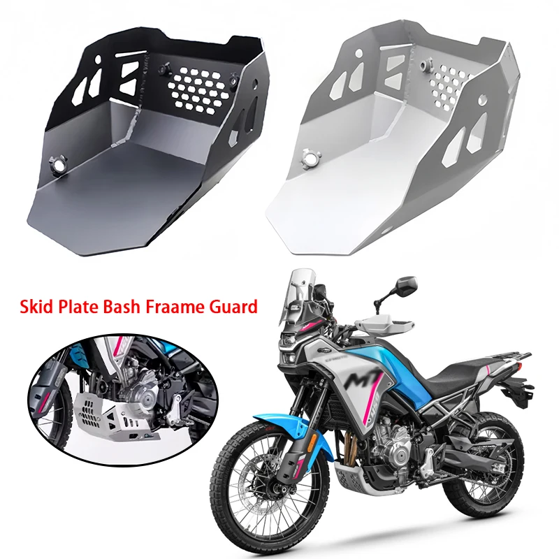 

MT450 Skid Plate Bash Frame Guard Protection Cover FOR CFMOTO CF450MT 450MT 450 MT 450 MT-450 mt450 2024- Motorcycle Accessories