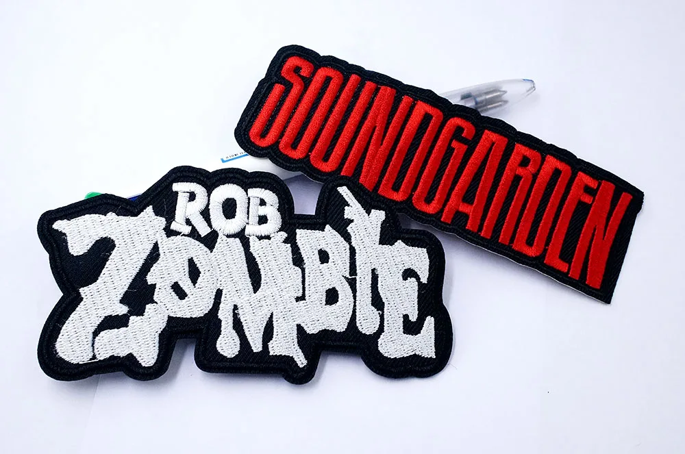 Band ROCK PUNK Stoffaufnäher zum Aufbügeln, Dekoration für Kleidung, Applikationen für Bekleidung, Heavy Metal – Detail 12