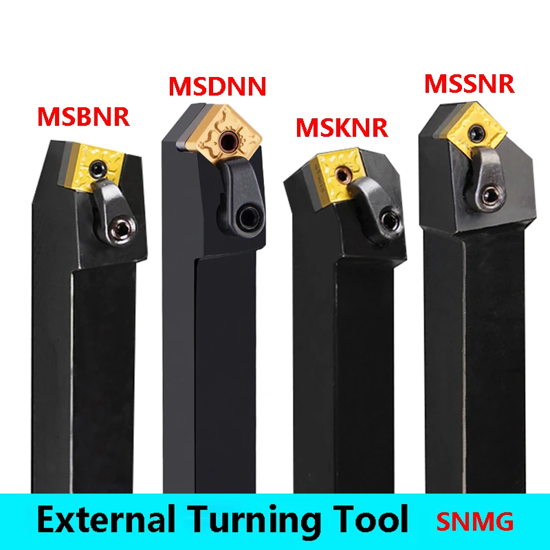 LIHAOPING MSDNN MSRNR MSBNR MSSNR MSKNR External Turning Tool Lathe Bar Cutter Holder Use SNMG Inserts MSDNN2020K12 MSRNR2020K12