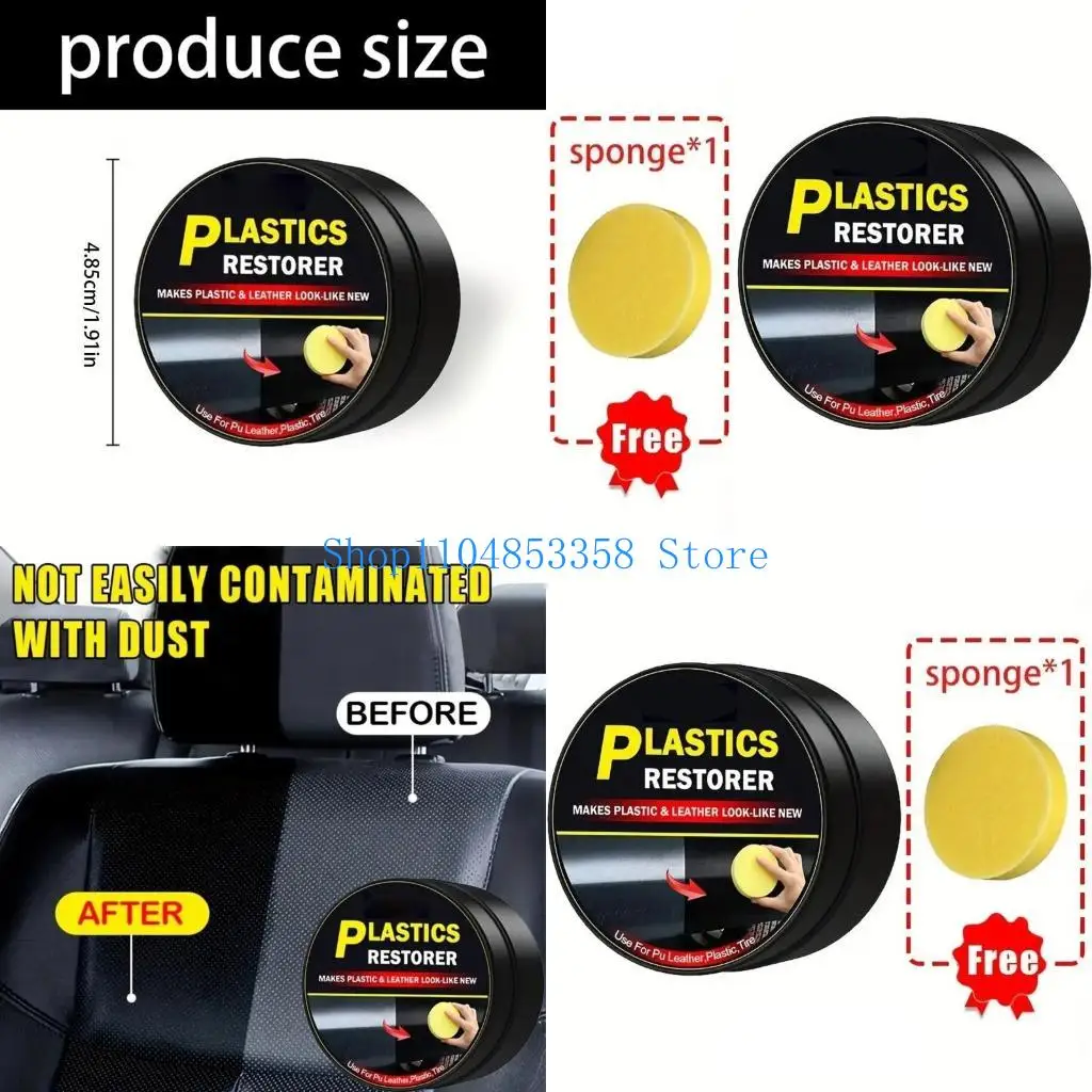 

652F Скретченный внутренний воск с губчатым аппликатором.