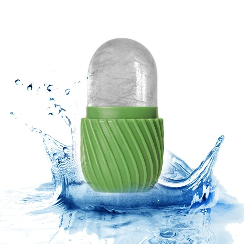 Stampo in Silicone per Rullo Viso Ghiacciato Riutilizzabile, Massaggiatore per la Bellezza della Pelle, Riduce il Gonfiore, Elimina le Occhiaie, Strumenti per la Cura della Pelle