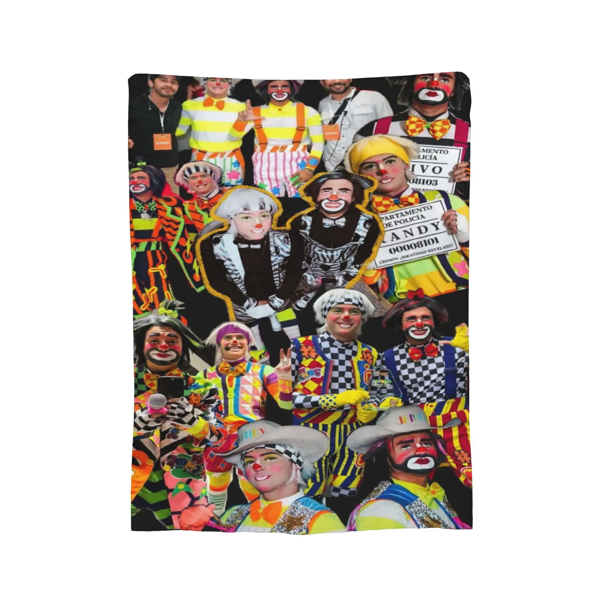Customize The Mesmos Themed Brainwave Fleece Blanket - Features an Enchanting Pattern, a Colorful Mixed Design, Suitable for War