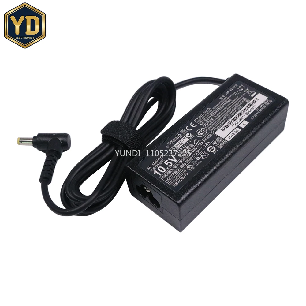 Adaptador de CA para ordenador portátil YD 10,5 V 3.8A 40W para Sony Vaio DUO11 DUO10 DUO13DUO 11 DUO 13 PRO 11 Ultrabook AC10V8 cargador de VGP-AC10V10