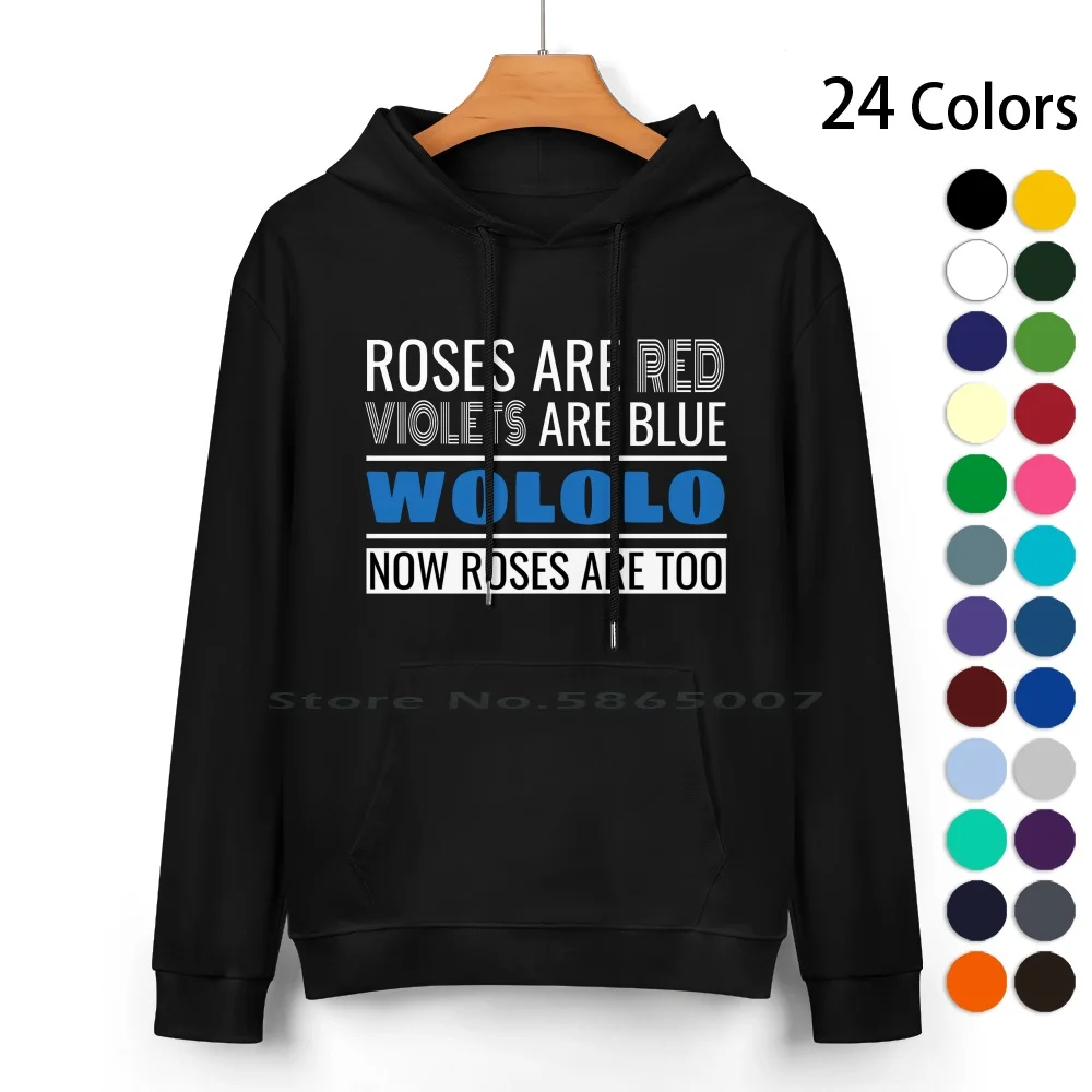 Age Of Empires Joke Pure Cotton Hoodie Sweater 24 Colors Wololo Age Of Empires 2 Age Of Empires Ii Age Of Mythology Gamer