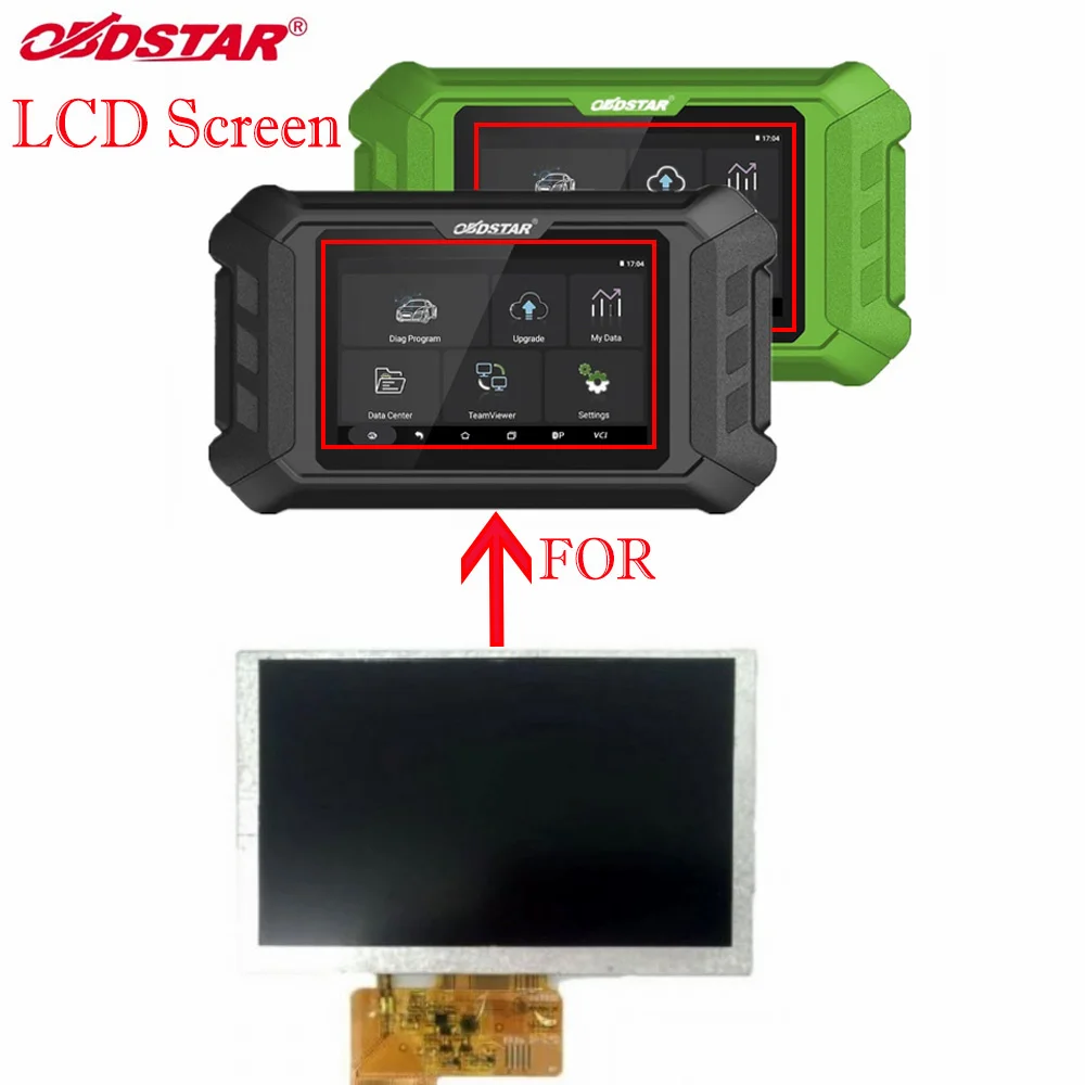 OBDSTAR LCD Display/Touch Screen Digitizer Replacement For X300 PRO4/Key Master 5/ODO Master Programmer