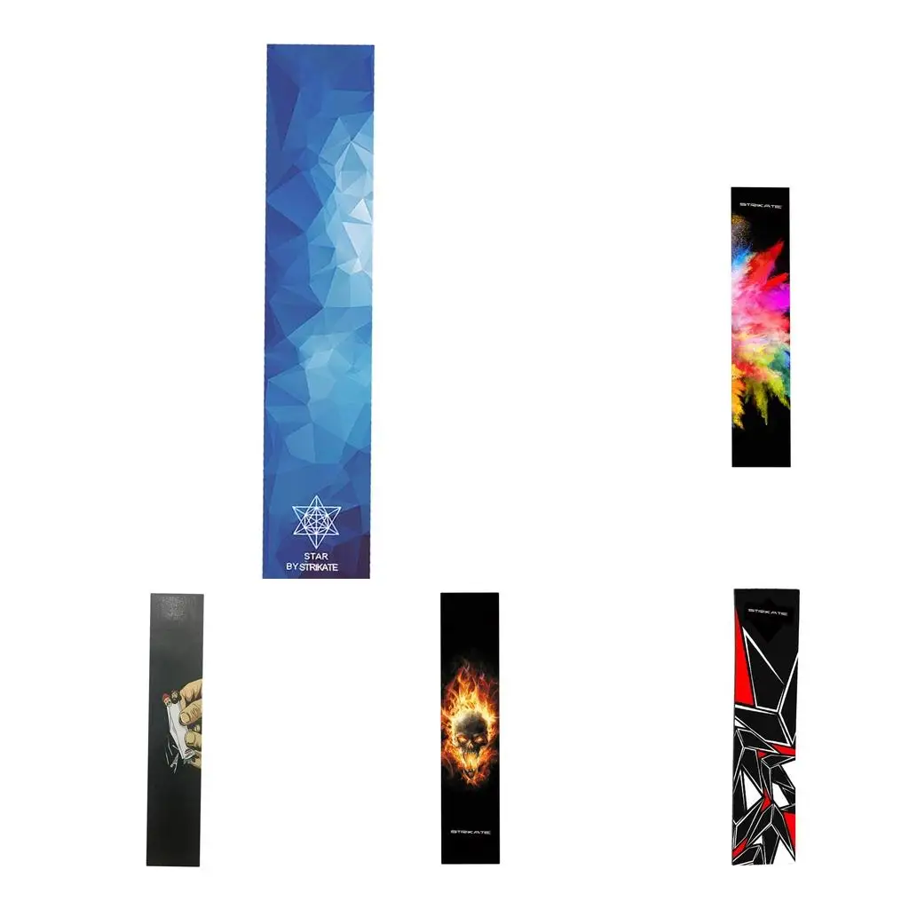 Longboard Grip Tape Sandpaper Sticker Wide Griptape Sheet Protective Decal for Skateboard and Mini Cruiser