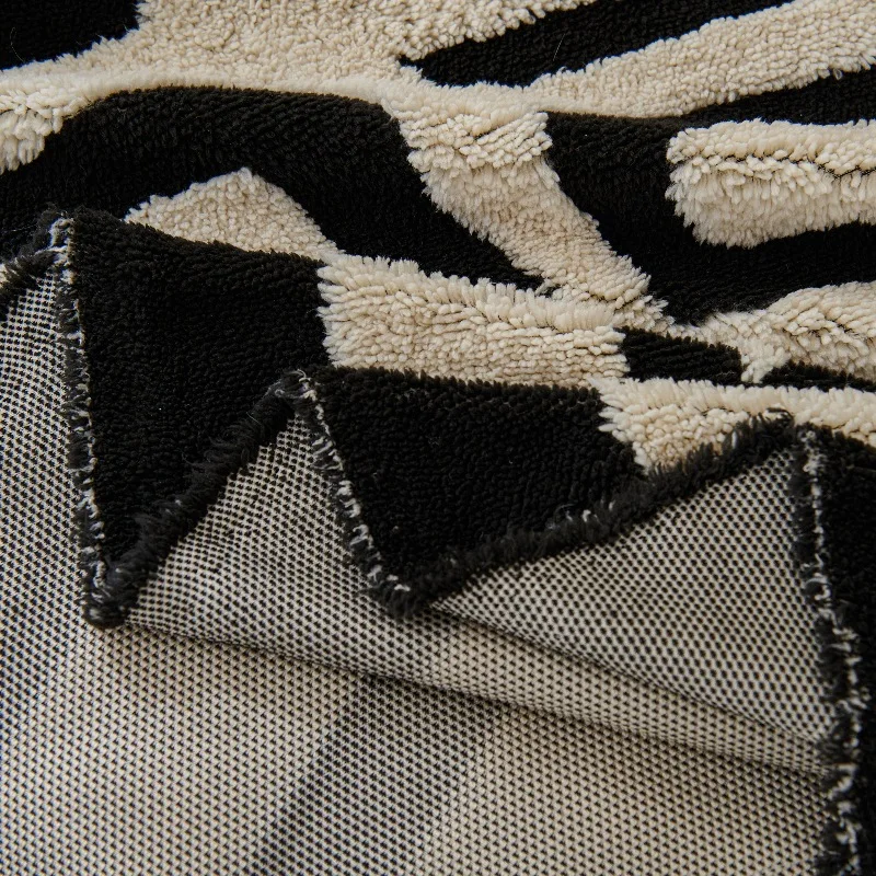 Polar Fleece Plush Sofa Cover Cloth Thickness Anti Slip Sofa Towel Geometric Print Couch Seat Cushion Mat Full Coverage Blanket view 6