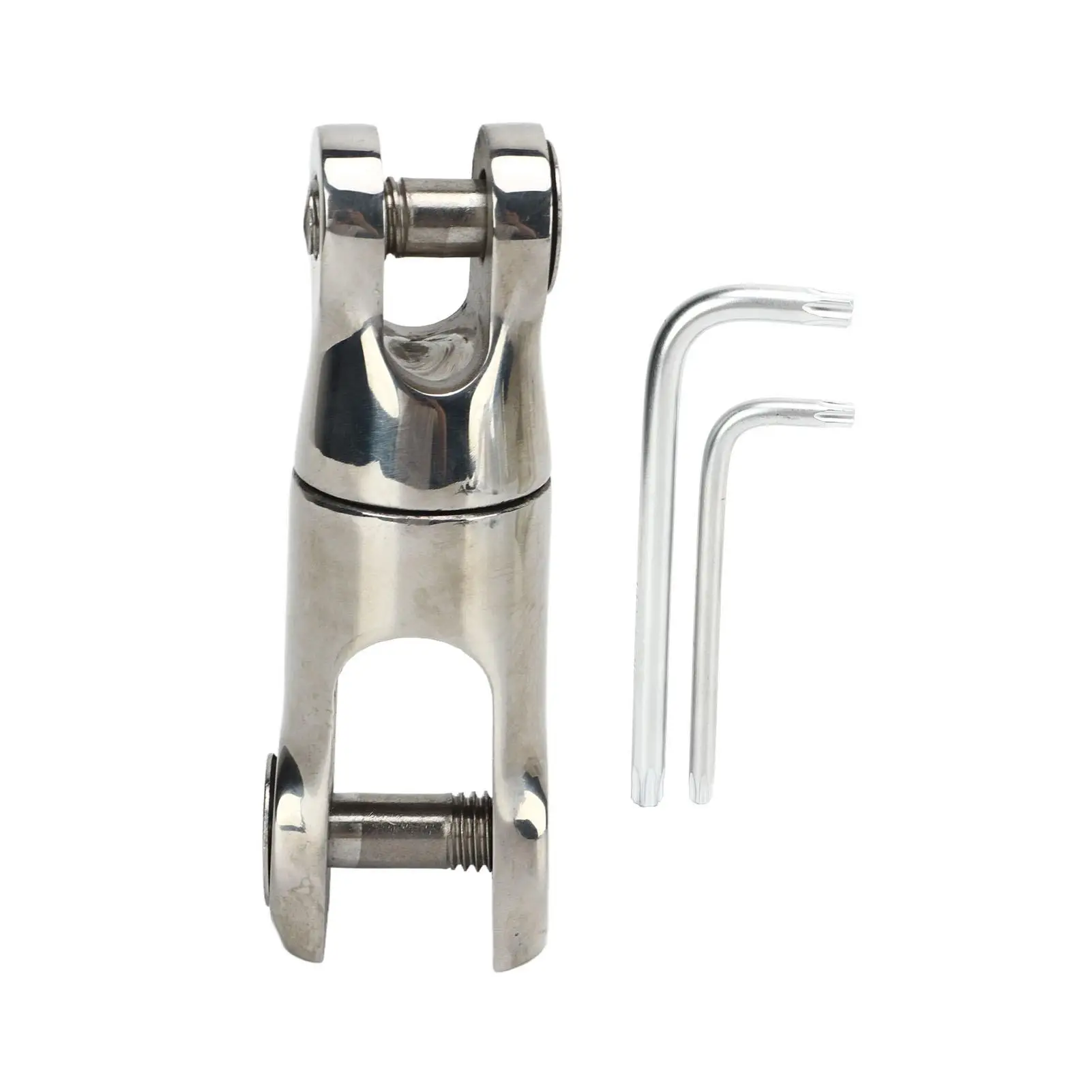 

Boat Anchor Swivel Chain Connector 10-12MM with T40 & T50 Wrenches - Durable Marine Anchor Chain Link