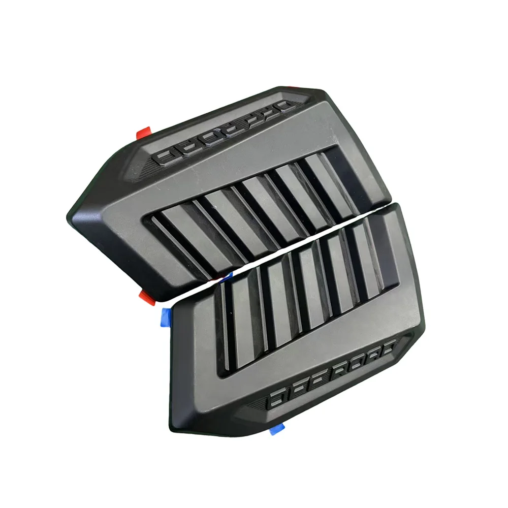 For Toyota Hilux Travo 2025+ Car Decorative Cell Intake Hood Scoop Bonnet Vent Cover Stickers Decoration Styling