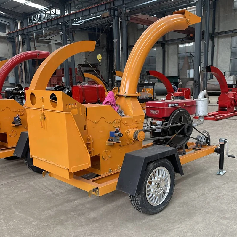 Customizable Home Forestry Wood Chipper 6.5hp Branches Shredder Mulcher Heavy Duty Broyeur De Branches Machine