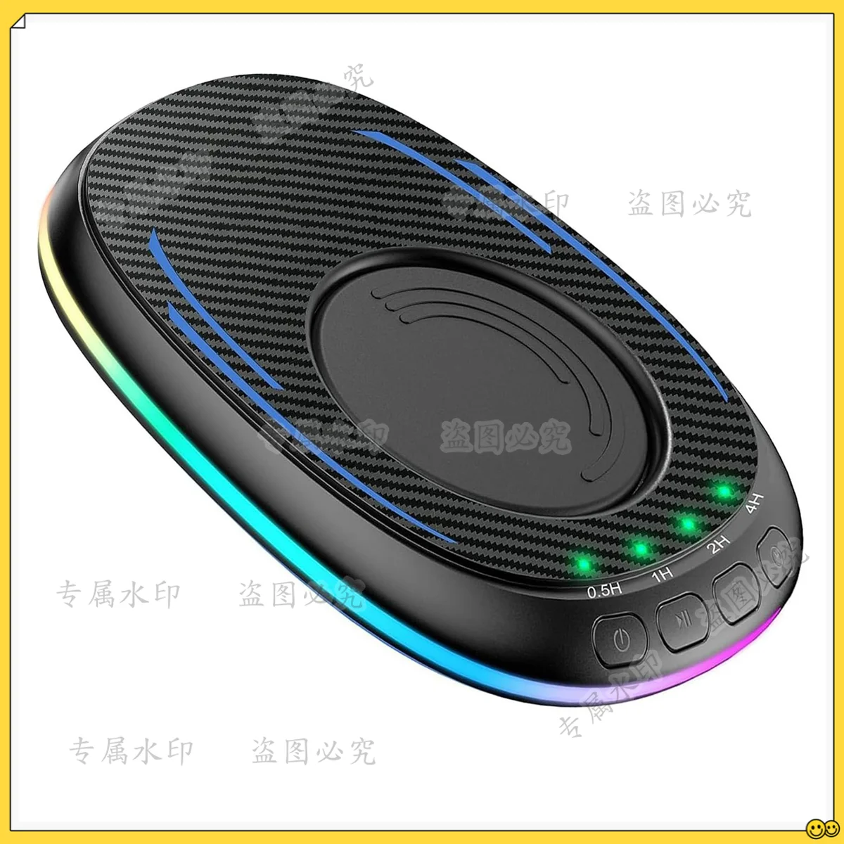 Mouse Mover indetectable con temporizador, mouse Jiggler silencioso con interruptor de encendido/apagado, mouse Wiggler para mantener la computadora viva-negro