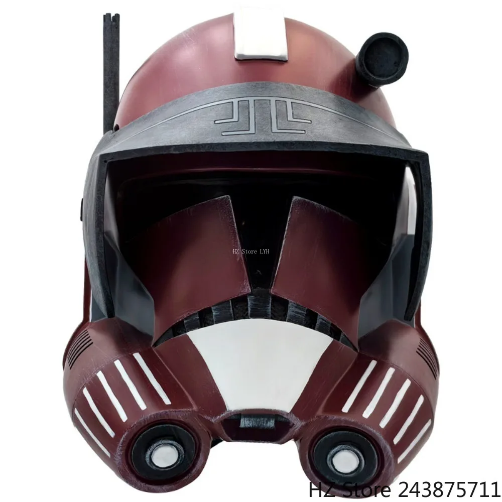Casco de estrella wars SW Clone Arc Commander Fox casco de lujo Halloween Cosplay accesorio coleccionable máscara de cabeza completa TK047