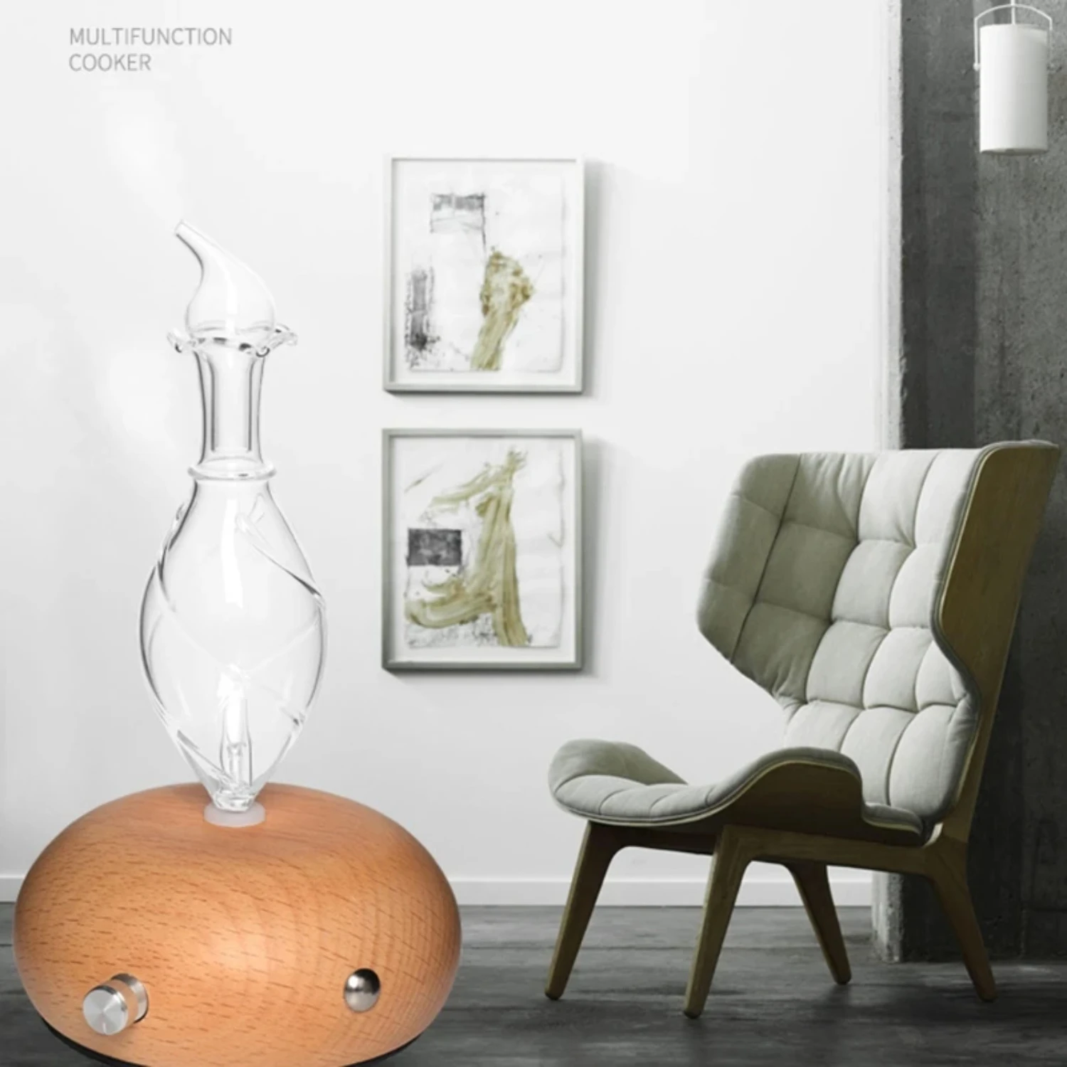 25ml Solid Wood Diffuser Pure Oil Diffuser Cold Diffuser Anhydrous Silent Essential Oil  Diffuser Great Gift Dropshipping