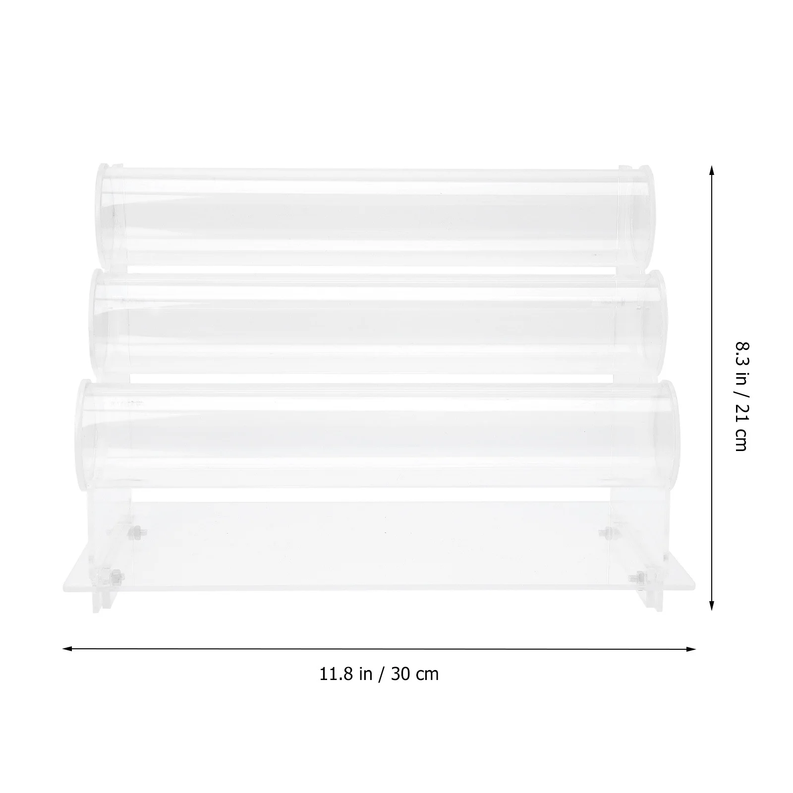 1Pcs Acrylic Jewelry Display Stand Three-Layer Rack for Bracelet Watch Hair Rope Storage Organizer Displaying Stand