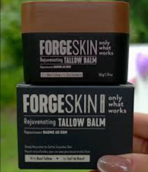50g Deep Nourishing Daily Cream Forge Skin Rejuvenating Tallow Balm For Men Natural Avocado Butter Beef Tallow Face Moisturizer