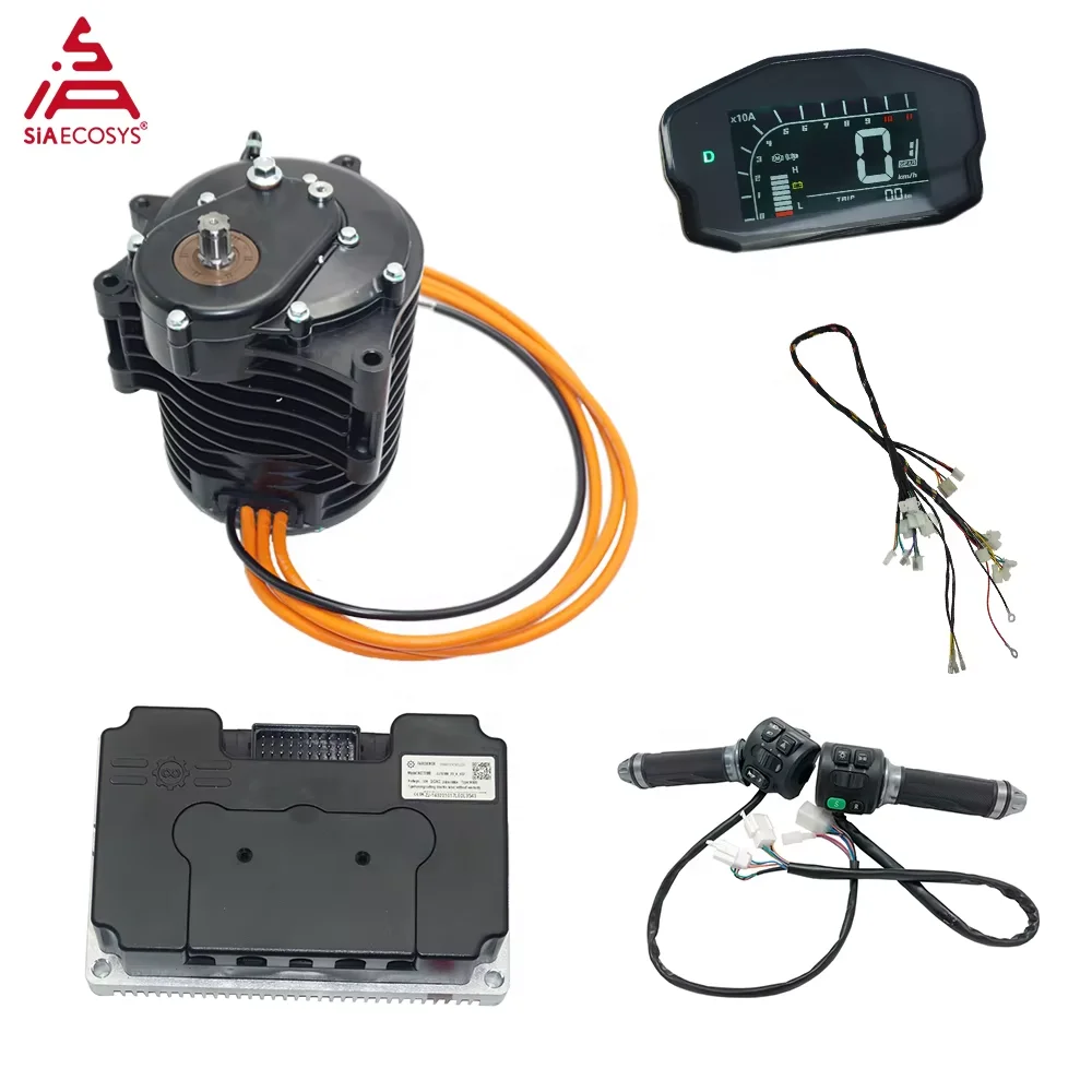Mid Drive Motor Kit 72V 3000W - QS MOTOR QS138 3000W V3 72V