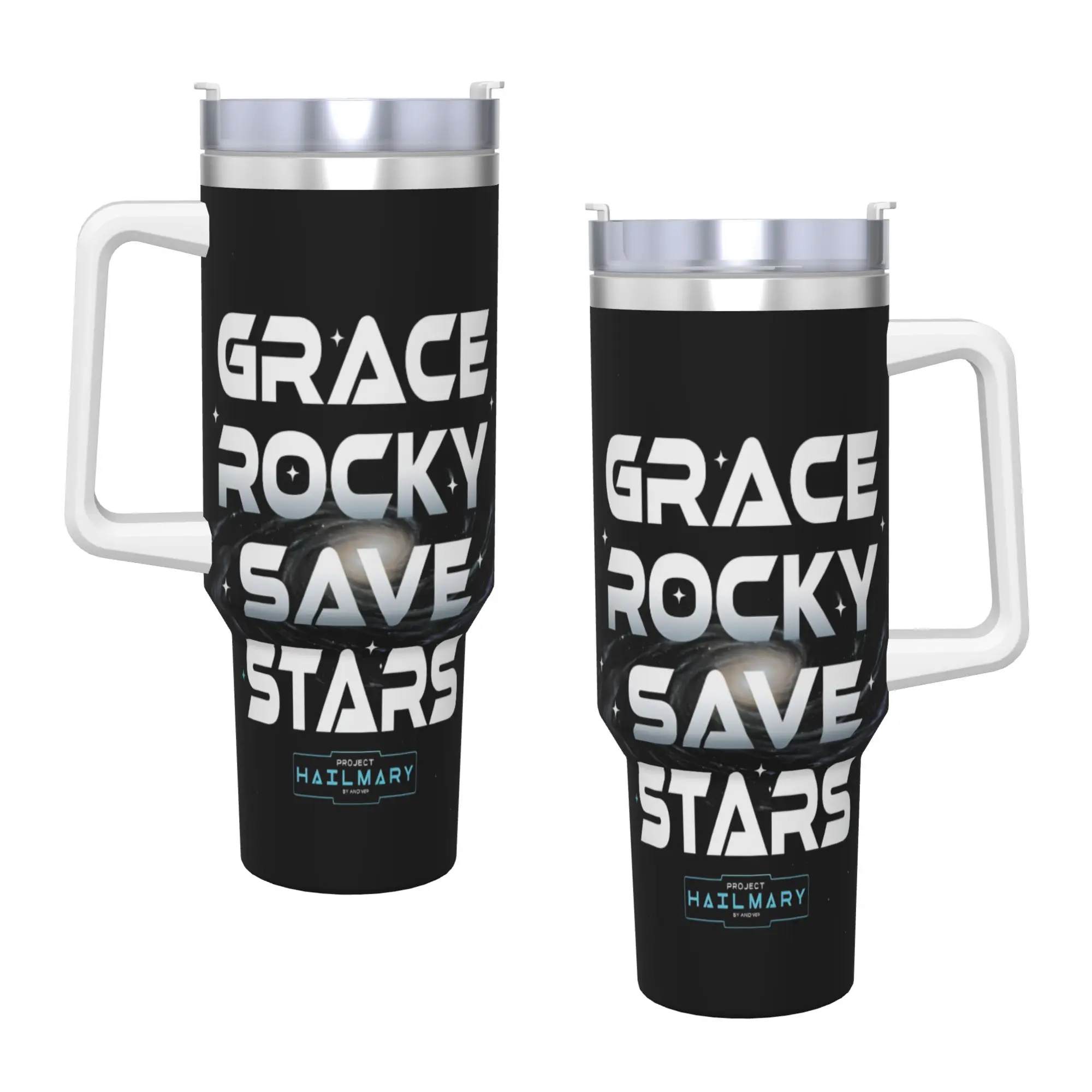Stainless Steel Tumbler Project Hail Mary 2026 Car Mugs With Straws  Travelist Cold Drink Water Bottle Keep Heat 40oz Coffee Mug