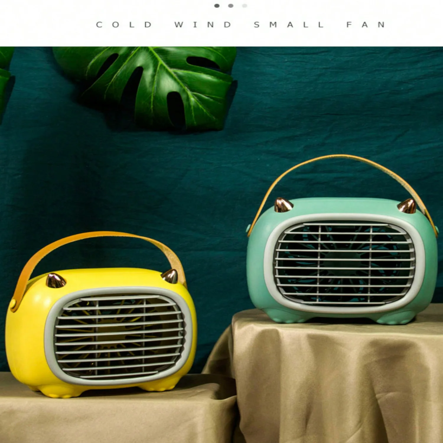 Rechargeable High-Power Mist Fan, Portable Evaporative Air Cooler Humidifier For Dorm, Office