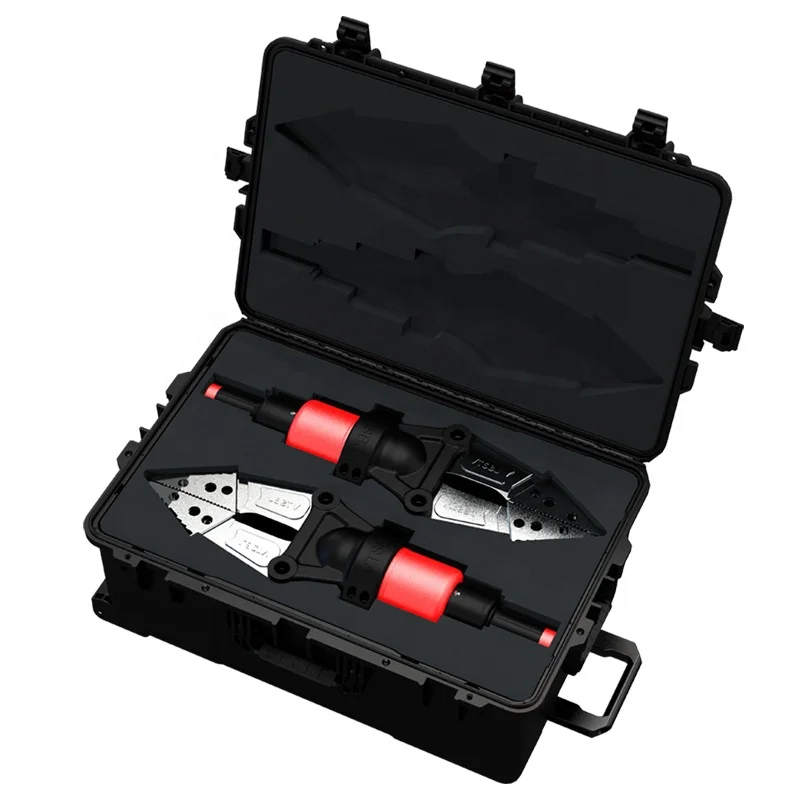 Custom 217X Plastic Heavy Duty Storage Box Waterproof Electric Tool Storage Flight Case For Cordless Metal Hydraulic Shear