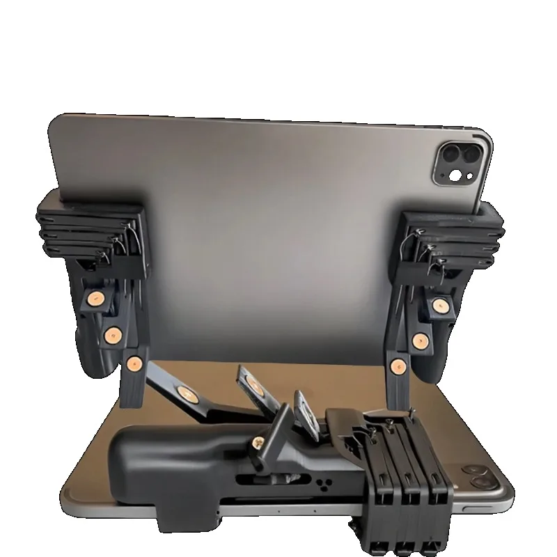 Tablet 6 keys 8 fingers iPad gamepad mechanical buttons support Android without connector continuous hair
