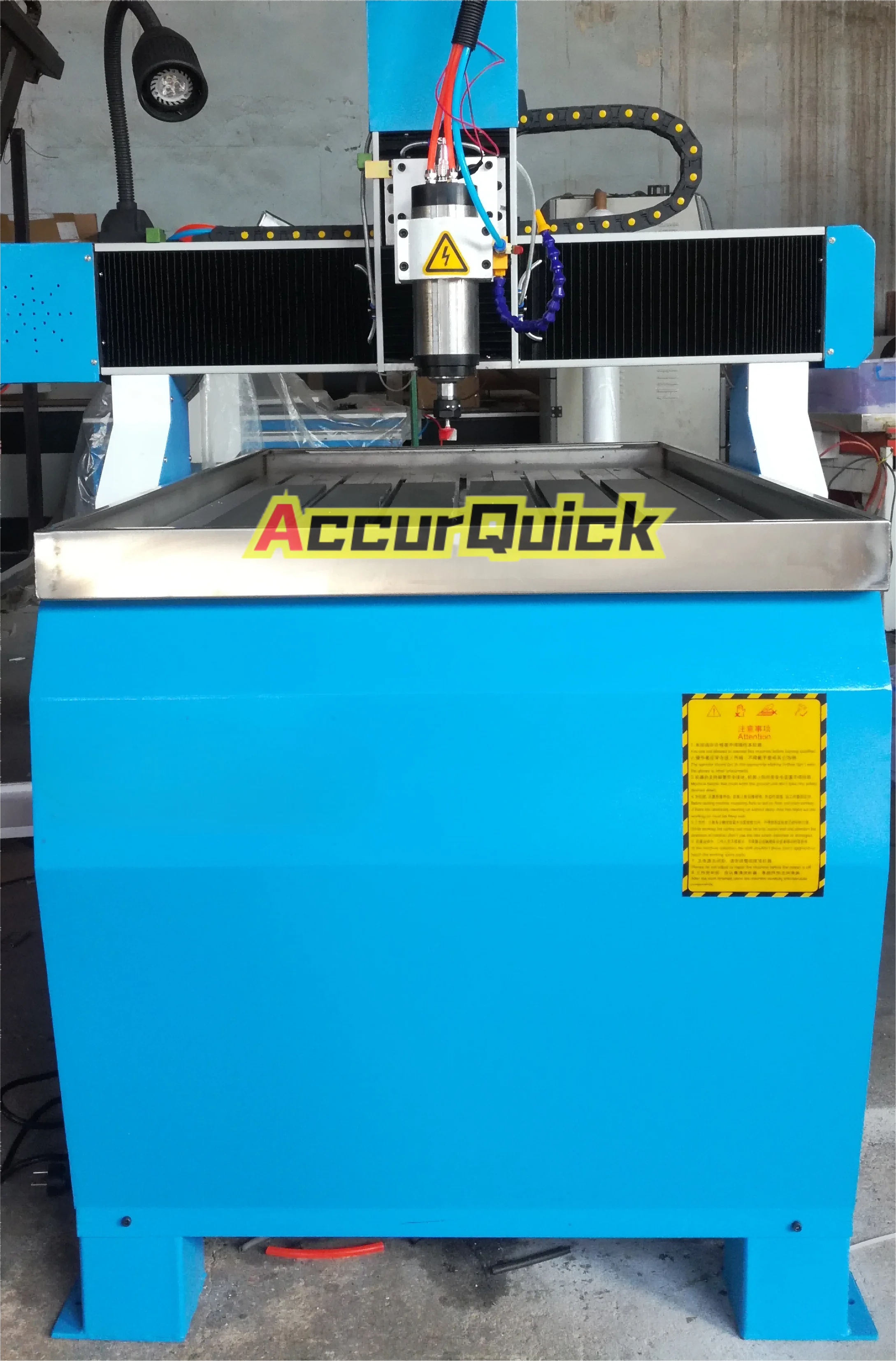 Iron Aluminum Copper Gold Silver Engraving Carving CNC Machine with CE Certification