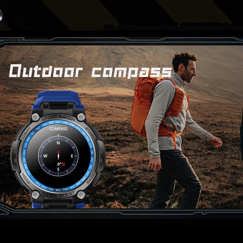 

Clock Outdoor Sports Smart Watches 1.53' Blue Tooth Call Smartwatch Women Compass Waterproof Sleep All-day Health Monitoring