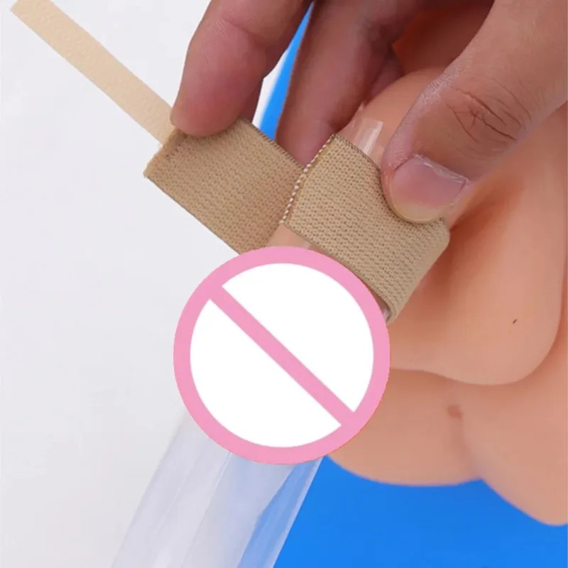 50PCS Male disposable urinary pads, bed urinary collection devices, incontinence fixation plastic urinary collection bags