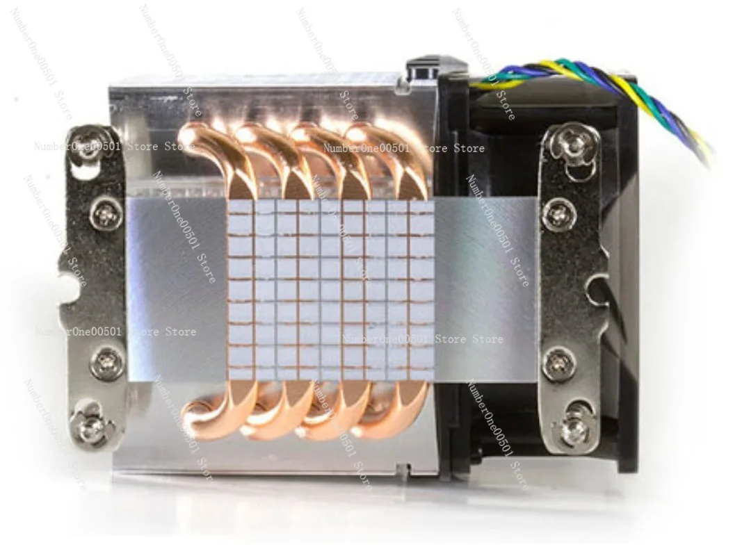 AM4 AM5 3U quad heat pipe server radiator 7900X fan air-cooled A19