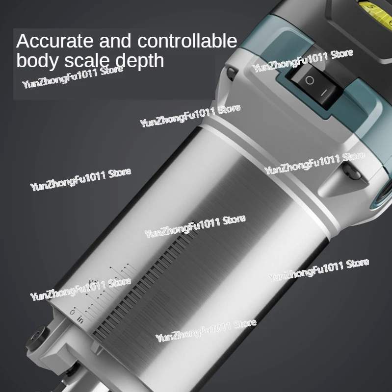 Trimming Machine Woodworking Slotting Machine Hole Cutting Woodworking Decoration Tool Multifunctional Engraving Machine