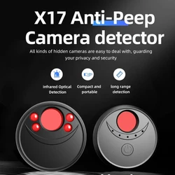 Detector de câmera anti-peeping infravermelho portátil, Multi-Purpose para casa, escritório e proteção do hotel, X17