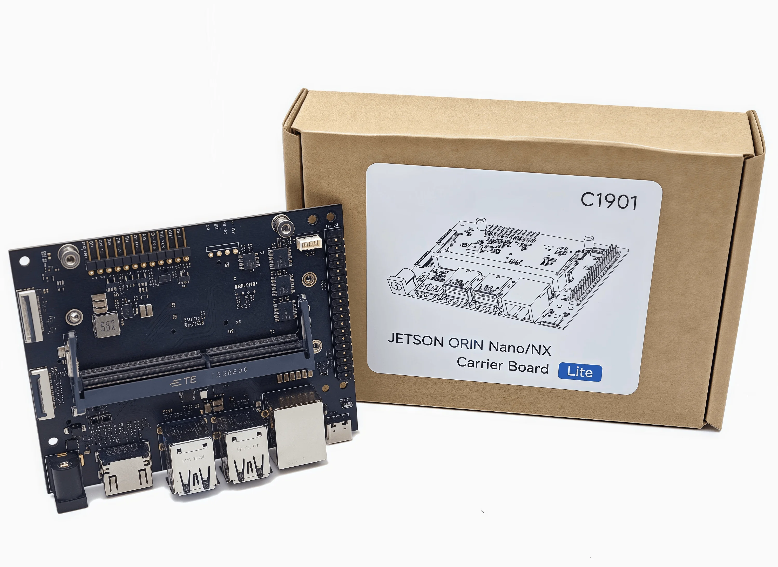 Jetson Orin Nano/NX C901Basboard Carrier Board AI Development Board Edge Computing