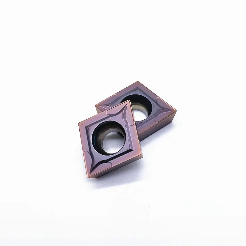 10PCS CCMT120404 LF6018 LF6118 CCMT120408 LF6018 LF6118 Carbide Inserts Cutter tool CNC Lathe Turning Tool For Stainless Steel