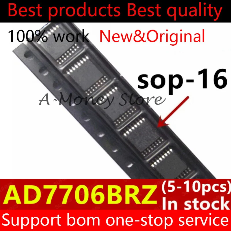 

(5-10pcs)AD7706BRZ AD7706BR sop-16