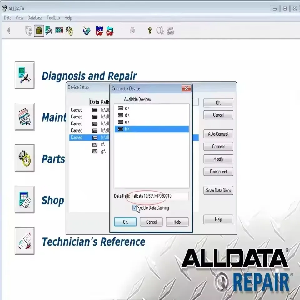 

750GB HDD Automotive Tech 2026 Alldata Repair 10.53 All Data Offline Software Autodata 3.45 ATSG 2017 for Vehicle Diagnostic