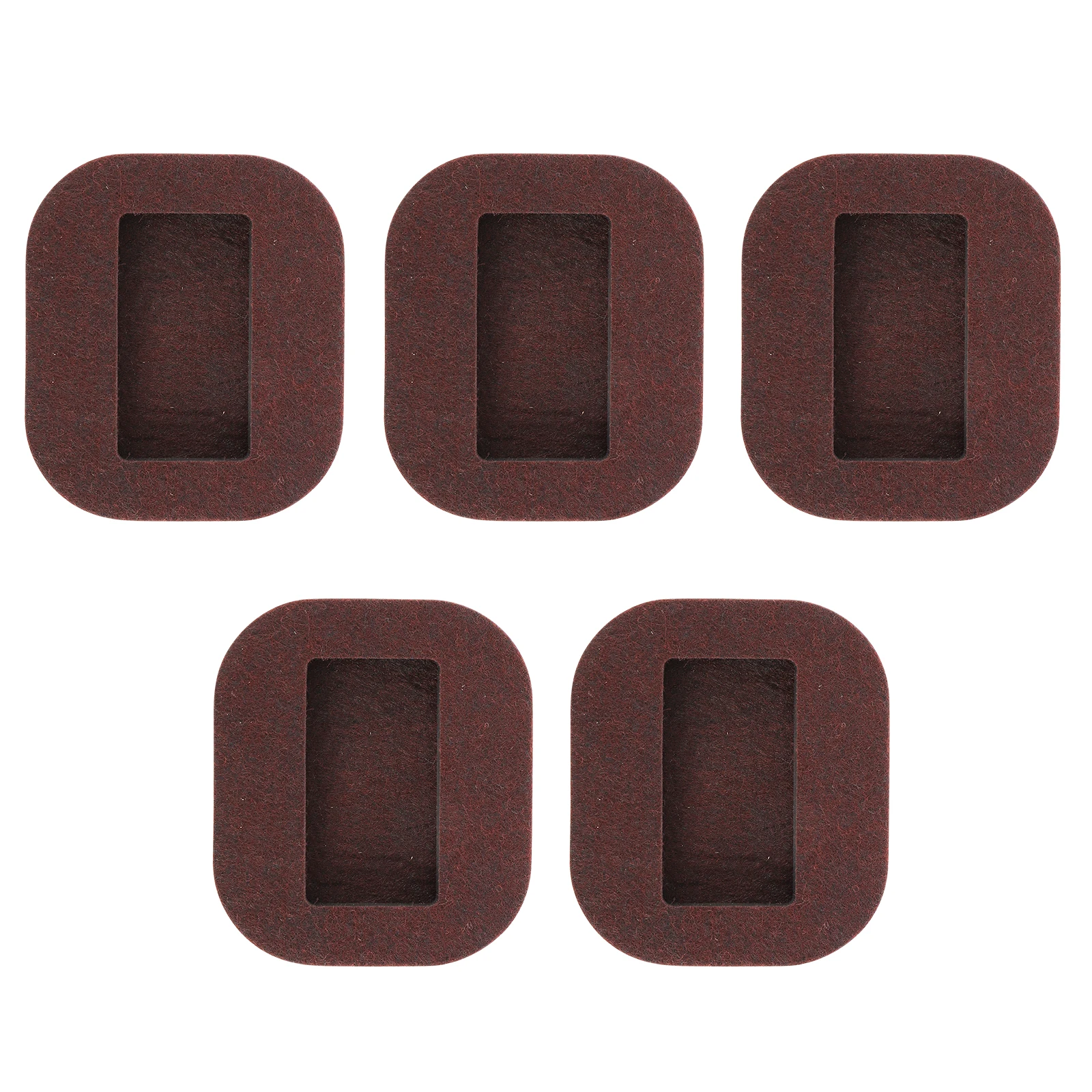5pcs niture Mover Pads Anti-Slip Floor Protectors For Chairs Tables Hardwood Ceramic Tile Noise Reducing Felt Cups Caster