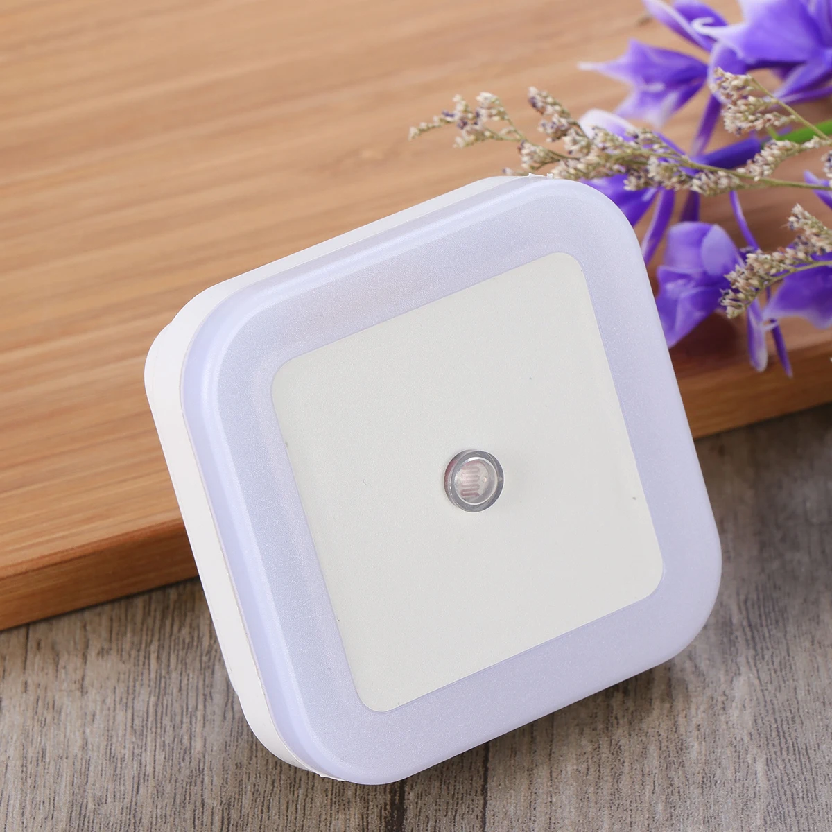 

2pcs Plug-In Light Activated Night Lamp Auto On/Off Sensor Led Hallway Stairway Bedroom Bathroom Kitchen Nursery Kids Room