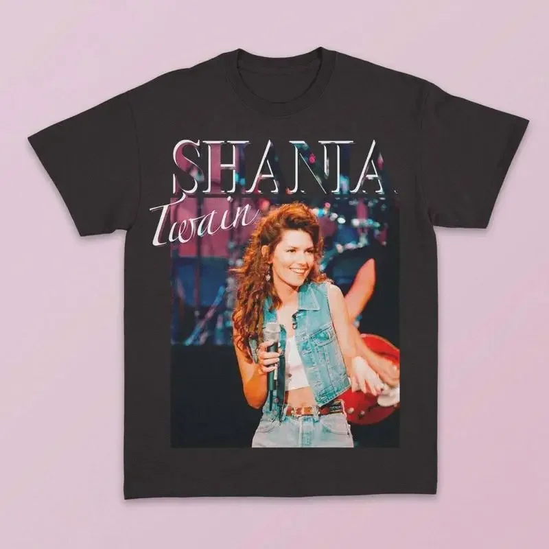 Shania Twain T Shirt Let s Go Girls Band Music Nashville