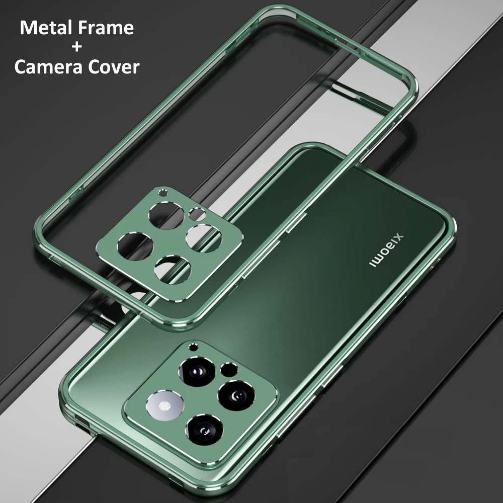 

Чехол для телефона из алюминиевого сплава, металлический каркас, бампер Xiaomi 14, принципиально