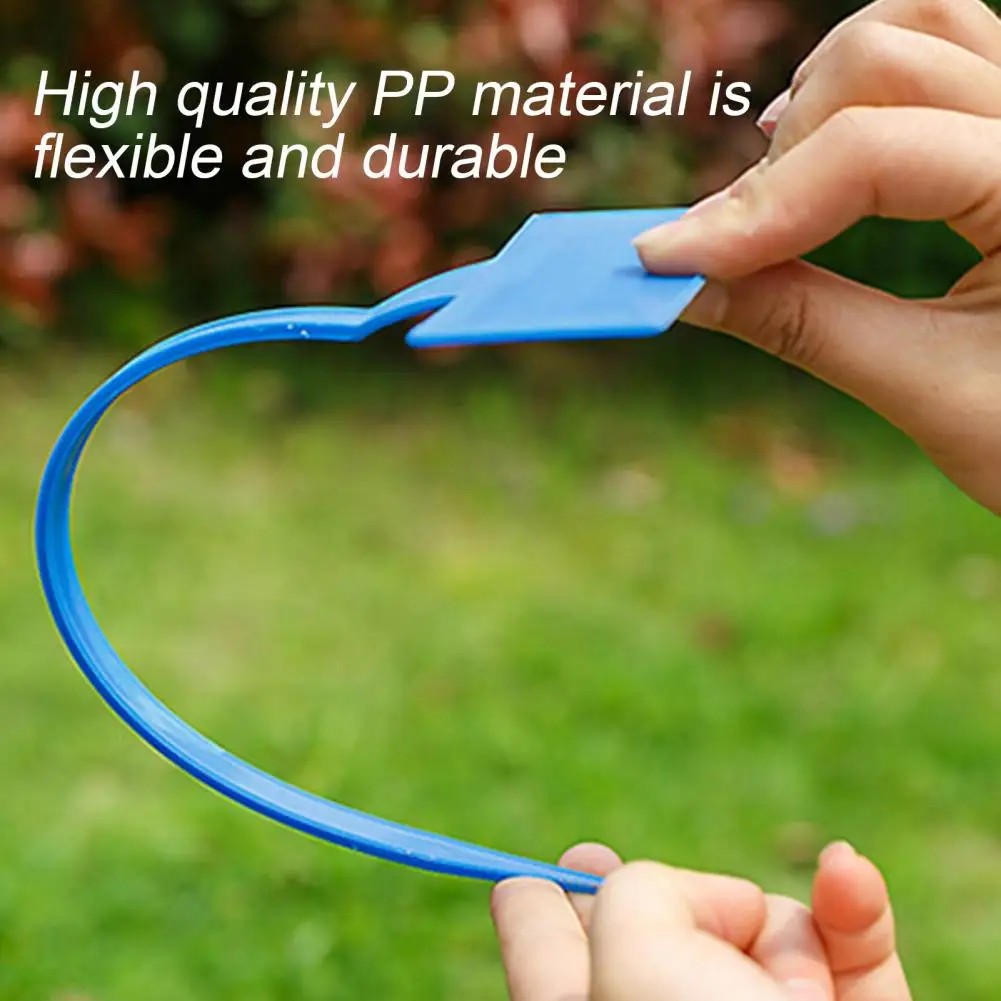 Weather-resistant Plant Labels Bevel Gardening Tags Reusable Plastic Plant Tags for Outdoor Gardening T Shape for Gardeners
