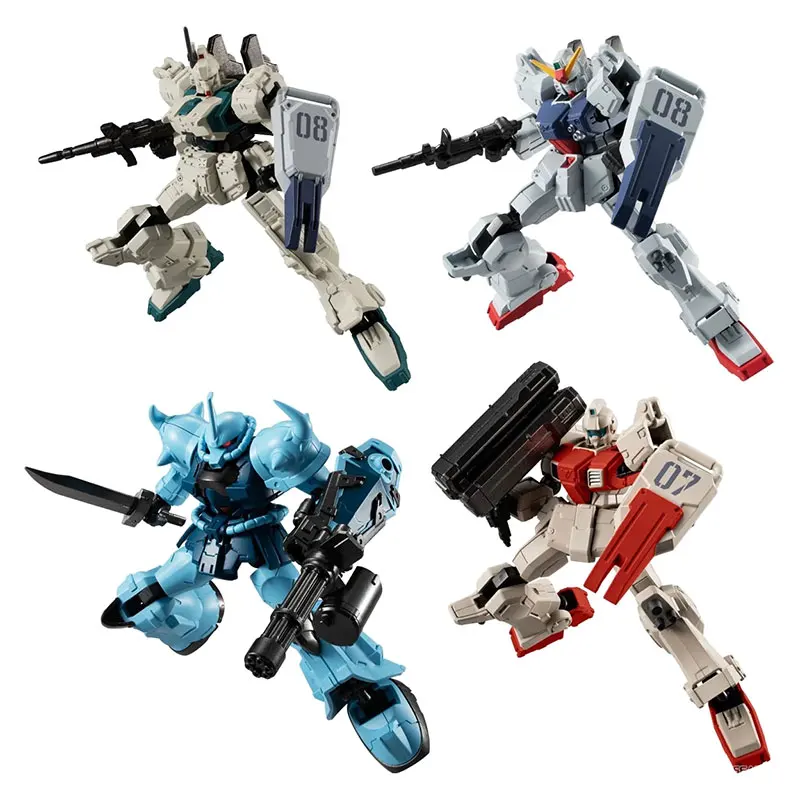 Figura coleccionable premium RX-79(G) Ez8 Gundam Kit con sistema de armadura modular para fanáticos de adultos