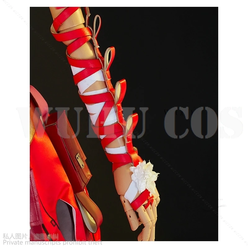 Anime Game Wuthering Waves Phrolova Red Spider Lily Suit splendido vestito uniforme Costume Cosplay Halloween Party Outfit donna