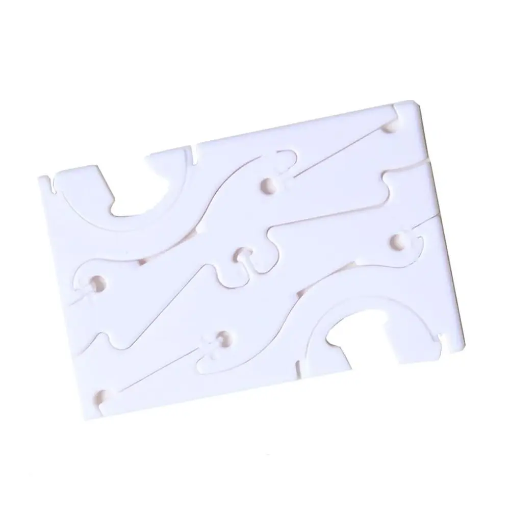 Black Portable Card Phone Holder Desk Accessories Plastic Adjustable Cell Phone Holder Removable Wallet Folding Card