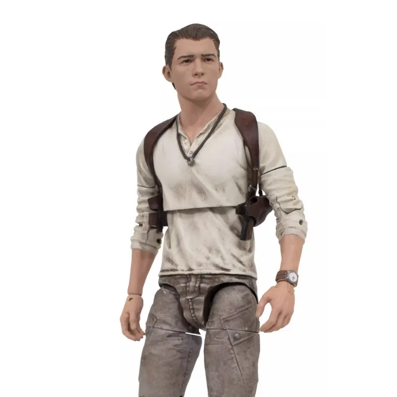 In Stock Diamond Toys Uncharted Tom Holland 7-Inch Action Figure Deluxe Collectible Kids Christmas Gift