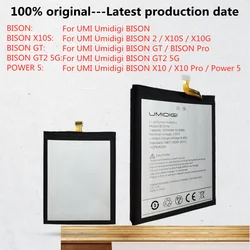 New Original Battery For UMI Umidigi BISON 2 X10S X10G /BISON Pro /BISON GT GT2 5G ,BISON X10 Pro Power 5 Phone Batteries