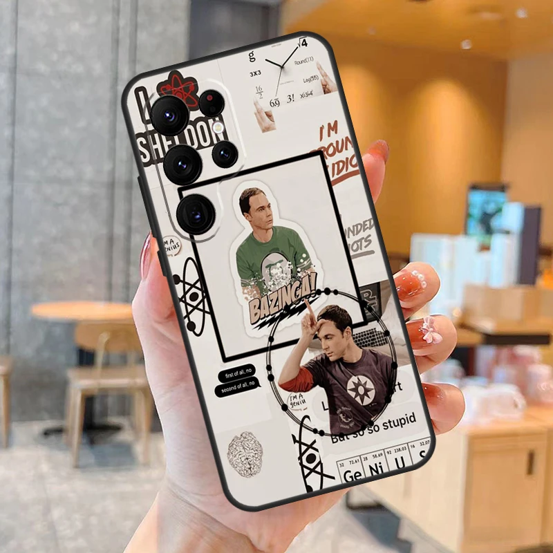 빅뱅 이론 폰 케이스 삼성 갤럭시 S25 S24 S23 S22 S21 S20 울트라 S9 S10 플러스 S25 FE 백 커버