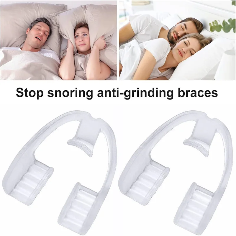 1/2/5PCS Bruxism Mouth Guard Sleep Mouthguard Splint Clenching Dental Braces Alignment Trainer Sleep Aid Teeth Protector Tools