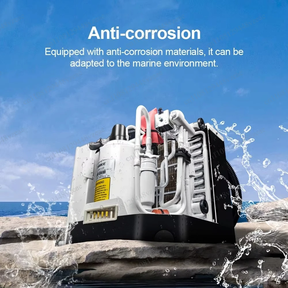 Yacht Boat Air Conditioners Seawater Cooled Self-contained Marine AC Gree Marine Air Conditioner 115V 220V 5000Btu to 36000Btu