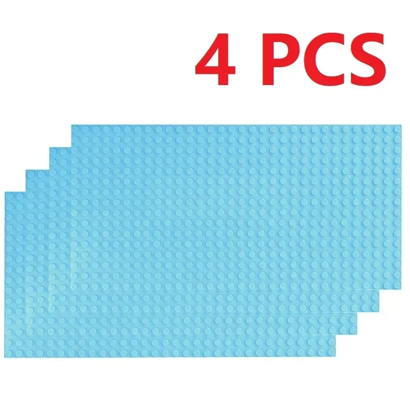 4 Stücke Blöcke Grundplatten 32x32 16x32 Klassische Grundplatten Bausteine DIY Kunststoff Montage Kompatibel Alle Marken Stadt Spielzeug