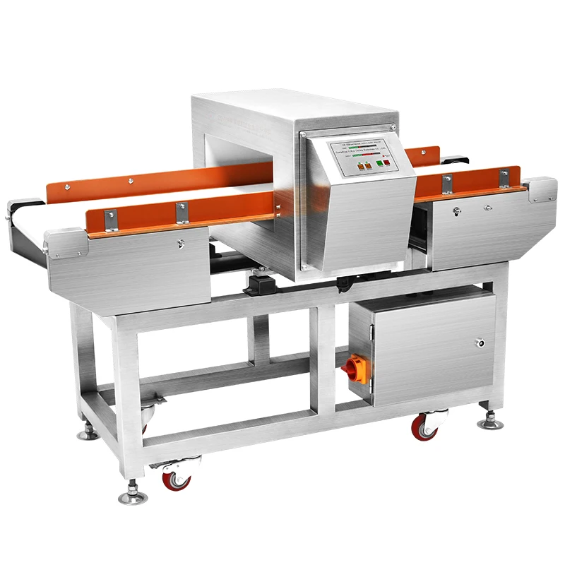 Automatic Food Metal Detector Equipment for Food Safety High Performance Quality Inspection Custom